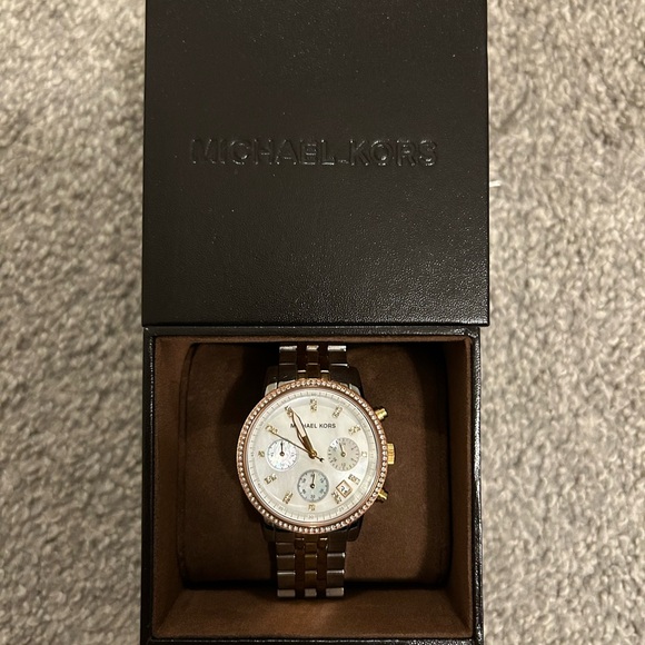 Michael Kors Tri-Tone Watch - Picture 3 of 3